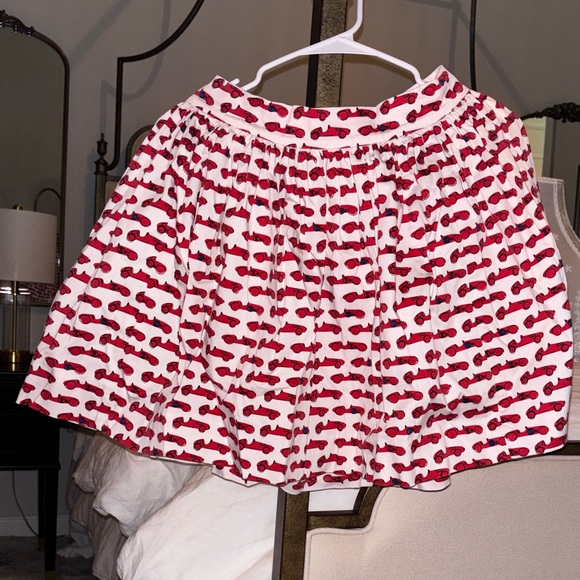 kate spade Dresses & Skirts - Kate Spade Red and White Patterned Skirt
